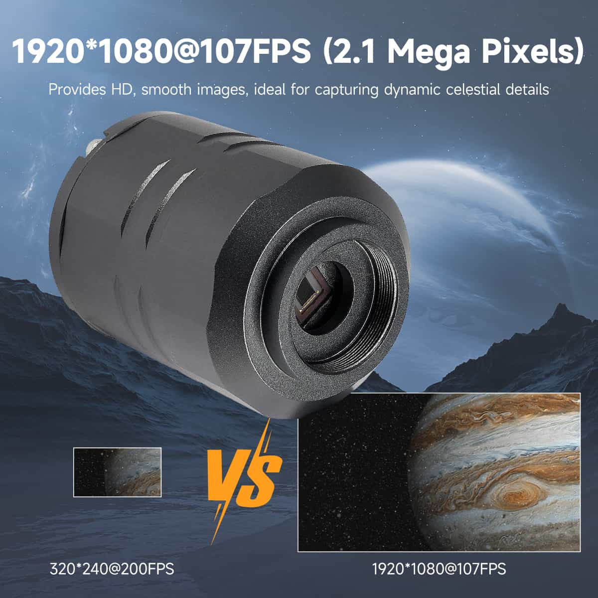 Svbony Cameras SVBONY SV305C Pro Camera 2MP USB3.0 Guiding Camera - F9198B