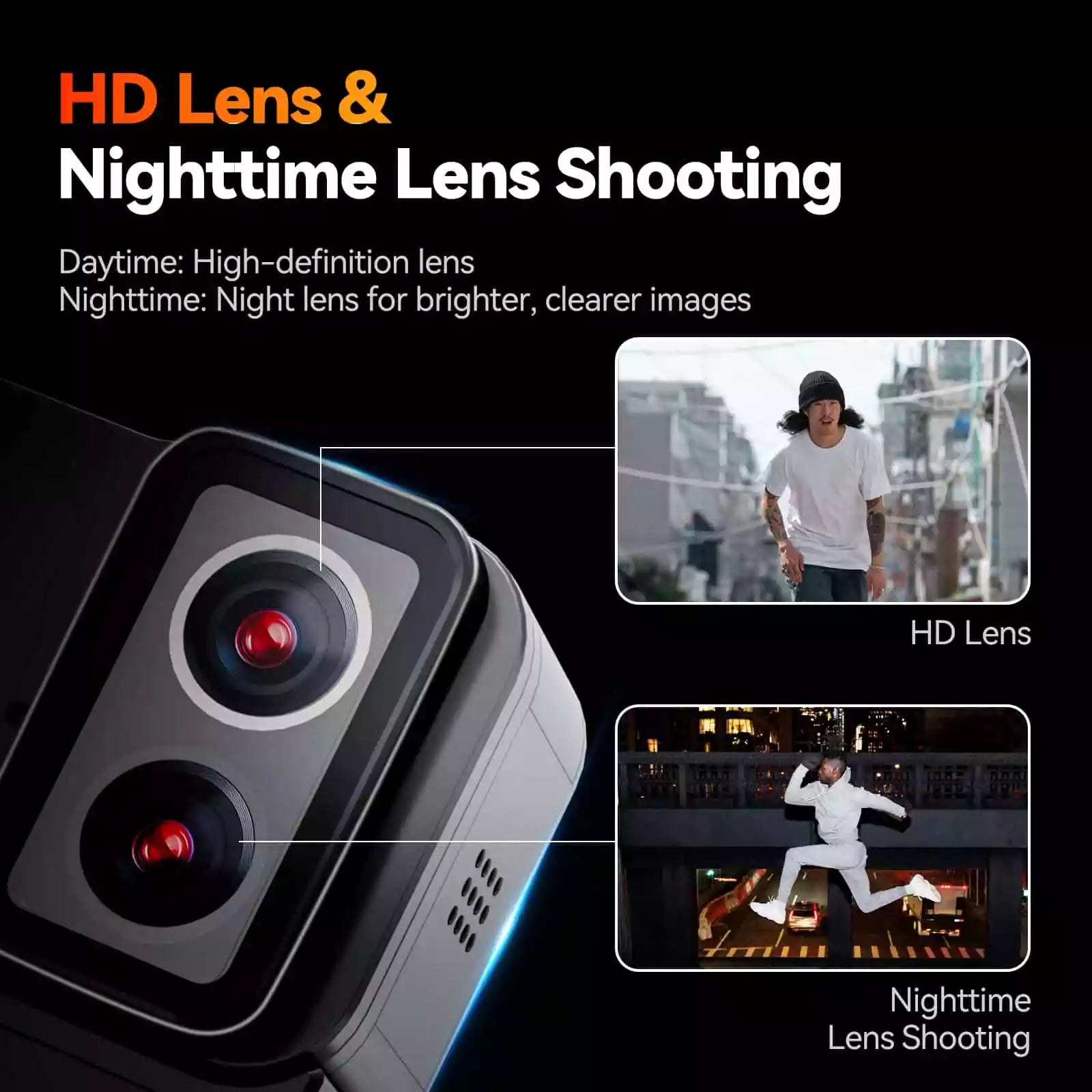 Svbony Cameras SvBony SVGO Dual Lens Action Camera - W9319A