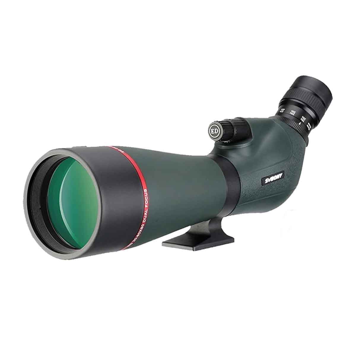 Svbony Guide Scope Svbony SV406P 20-60X80 ED Spotting Scope for Phone Birding Photography - F9355B