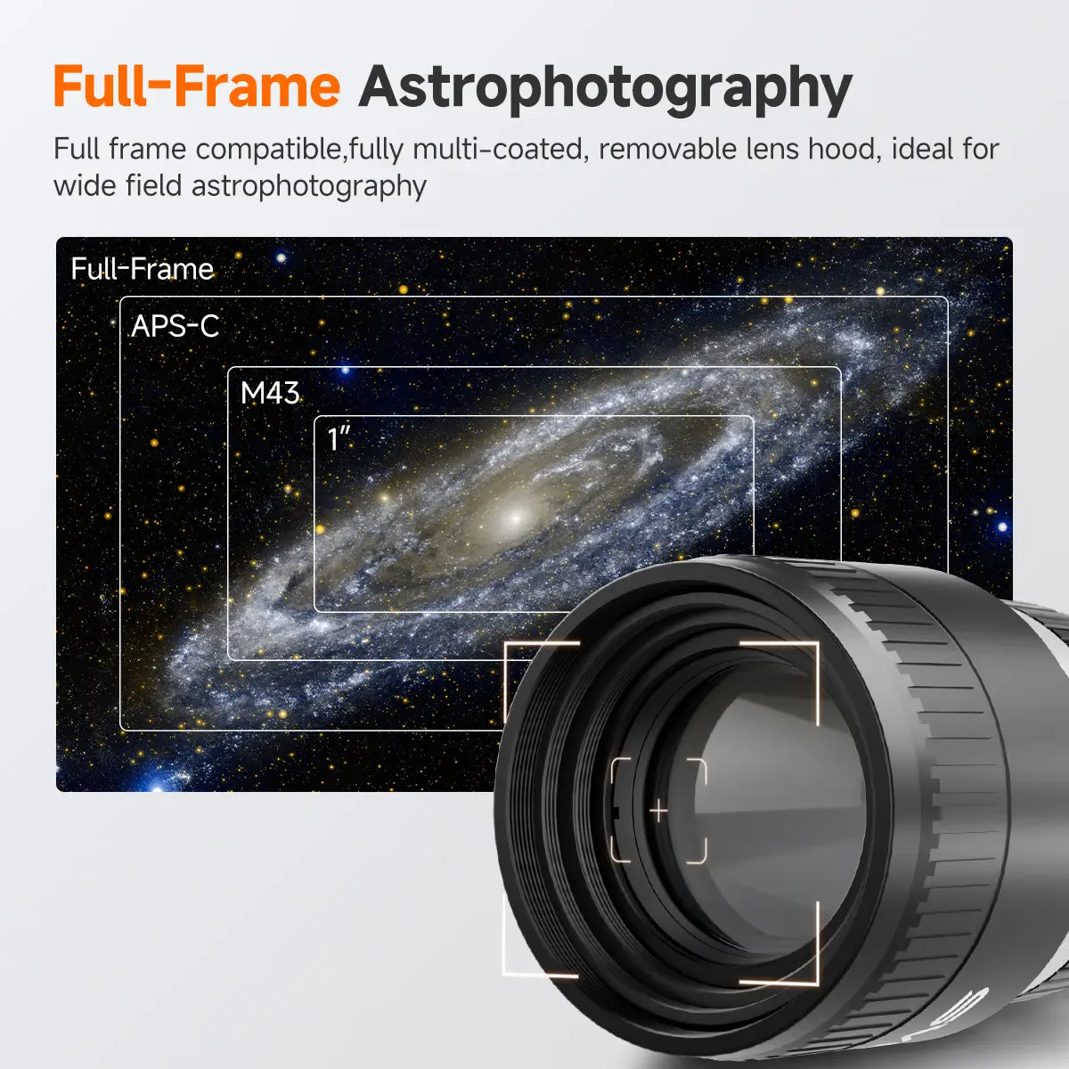 Svbony Telescopes SVBONY SV535 APO Astro Camera Lens - W9317A