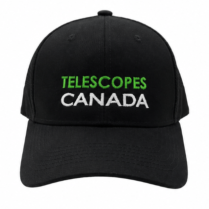 Telescopes Canada Accessories Solid Fabric Back Telescopes Canada Embroidered Ball Cap