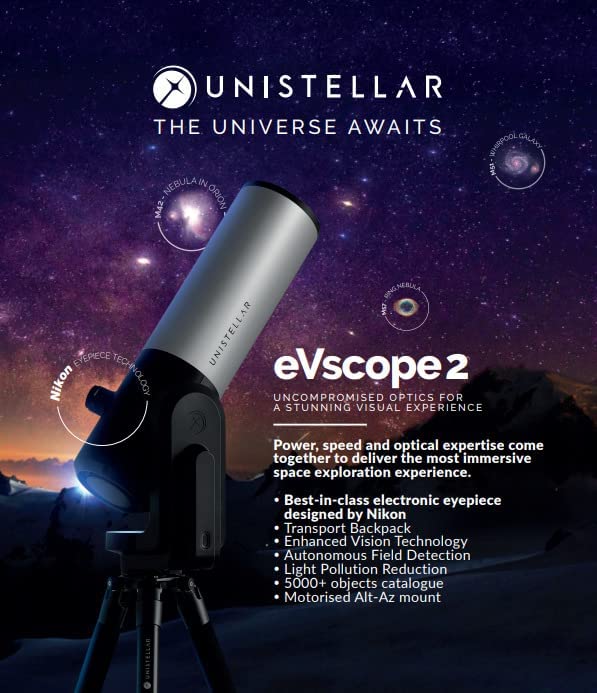 Unistellar Telescope Unistellar eVscope 2 - Digital Telescope - ES-EVSCOPE2