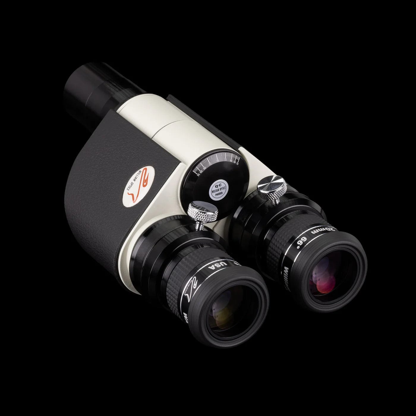 William Optics Binoviewer William Optics Binoviewers, 2x 20 mm 1.25 W.A. 66 deg. Eyepieces, 1.6x Barlow nosepiece - E-BINO-P