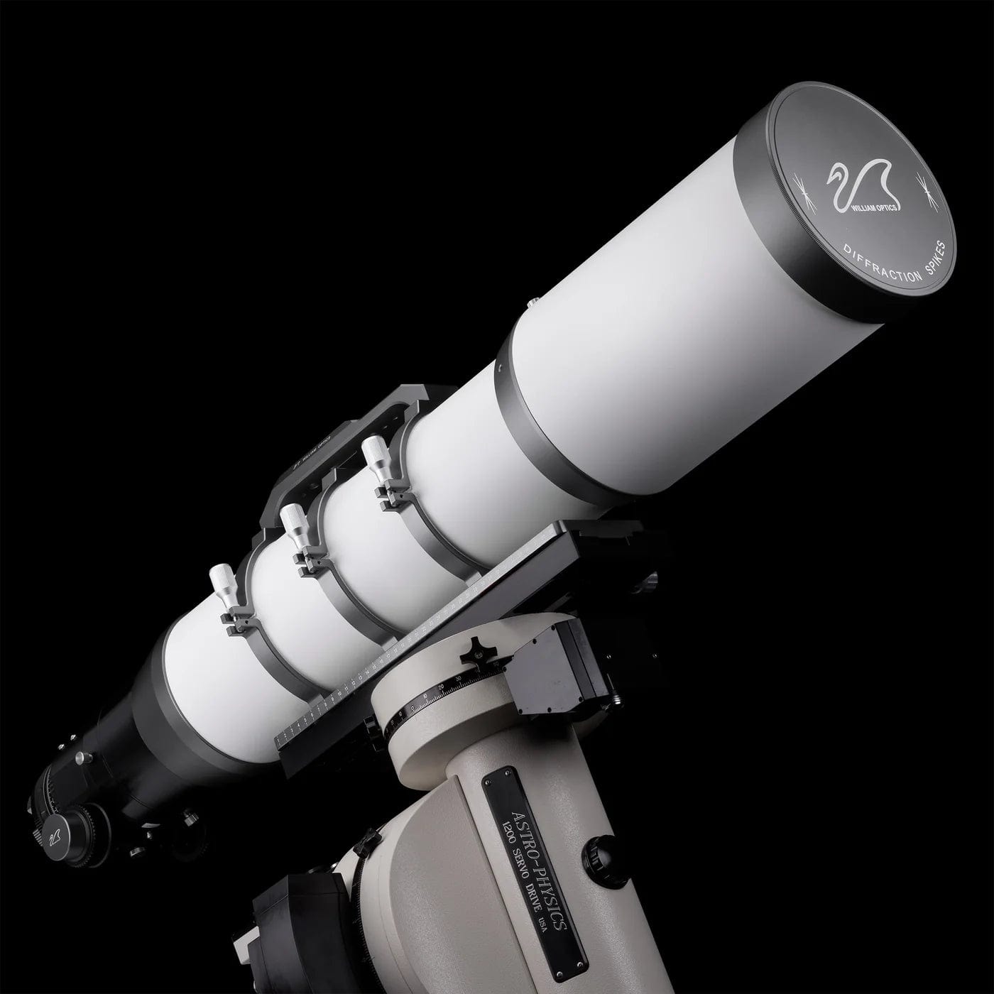 William Optics Telescope Space Gray William Optics FLT 156 156mm f/7.8 OTA FPL53 Triplet APO and 3" Rotolock - A-F156