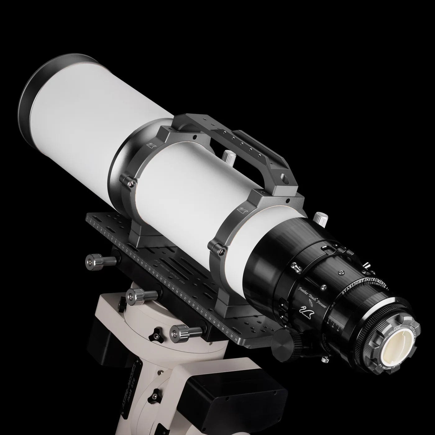 William Optics Telescope Space Gray with Feather Touch Focuser William Optics FLT 132mm f/7 OTA FPL-53 Version IV with 3.5" Feather Touch or R&P Focuser and 3" RotoLock Adapter - A-F132