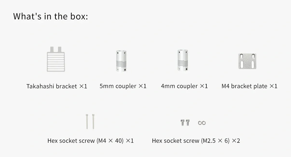 ZWO Accessories ZWO EAF Bracket for Takahashi and Others - ZWO EAF-BRK-TK