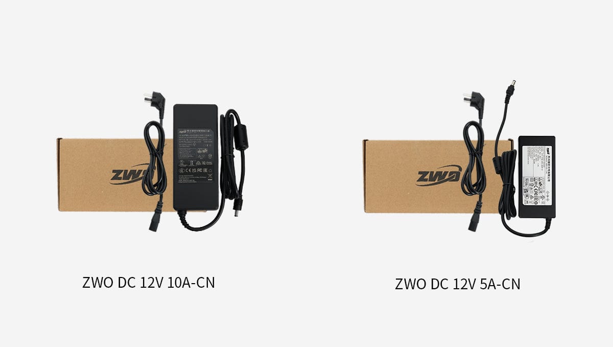 ZWO Accessory ZWO 12V 5A/10A AC to DC Adapters for ZWO Products - US/Canada Plug