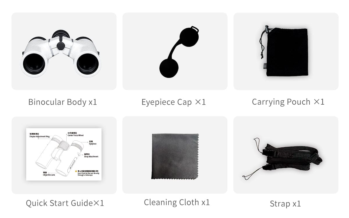 ZWO Nature & Wildlife ZWO Seestar 8x24 Binoculars