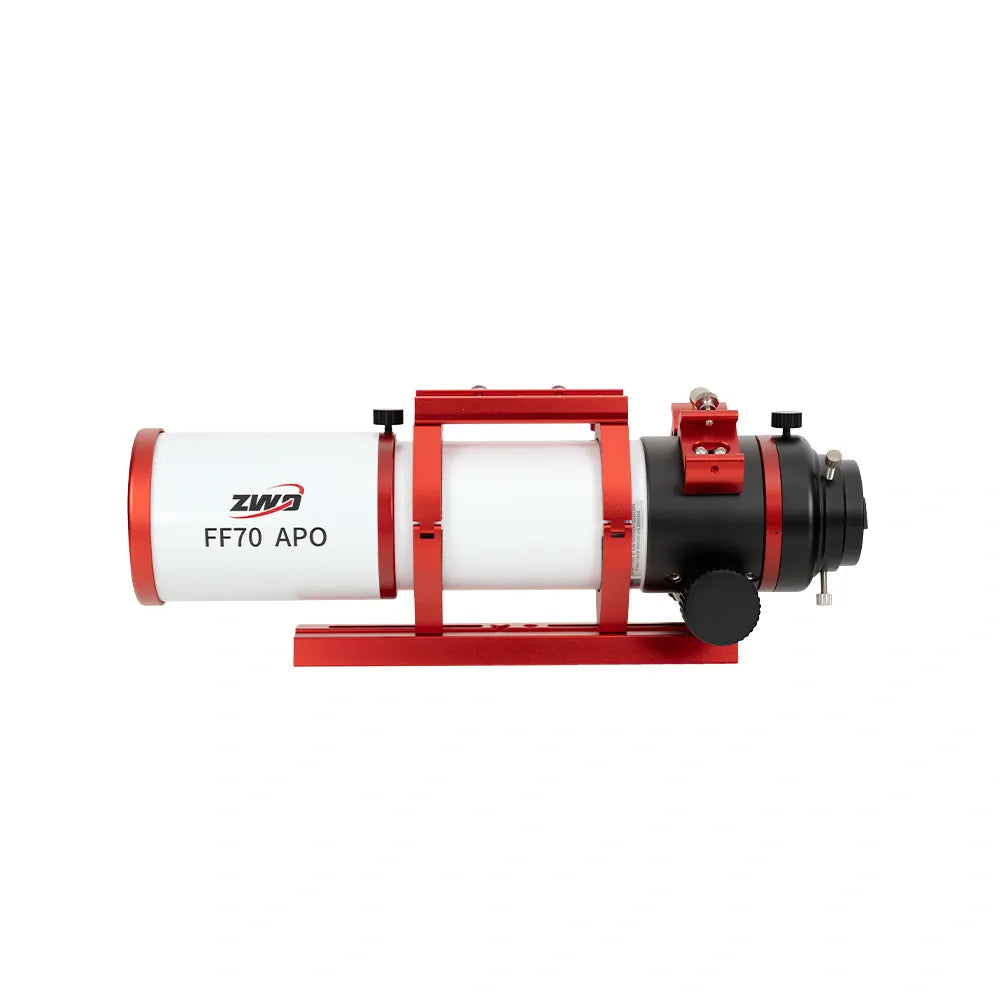 ZWO Telescopes ZWO FF 70 APO Flat Field Apochromatic Refractor Telescope - ZWO FF70-APO