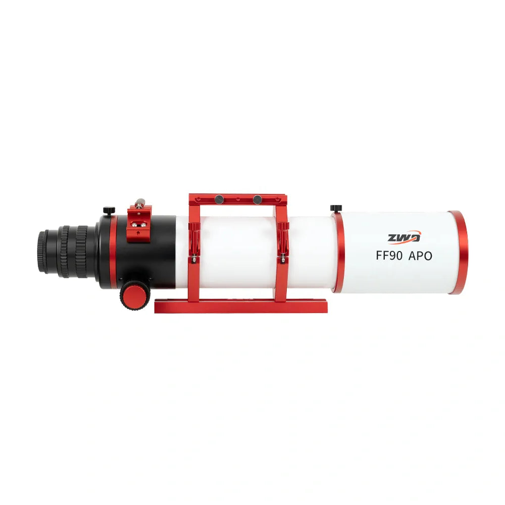 ZWO Telescopes ZWO FF 90 APO Flat Field Apochromatic Refractor Telescope - ZWO FF90-APO