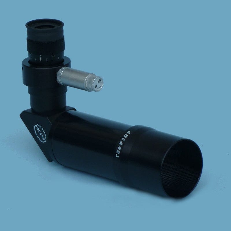 Antares Finder Scope Black Antares - 7x50mm Finder Scope, Right Angle, Correct Image, 46 Degree Apparent Field, XX-Illuminated Glass Reticle