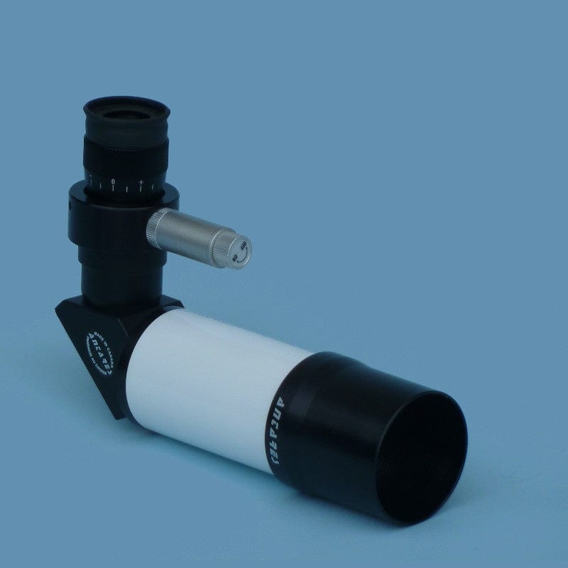 Antares Finder Scope White Antares - 7x50mm Finder Scope, Right Angle, Correct Image, 46 Degree Apparent Field, XX-Illuminated Glass Reticle
