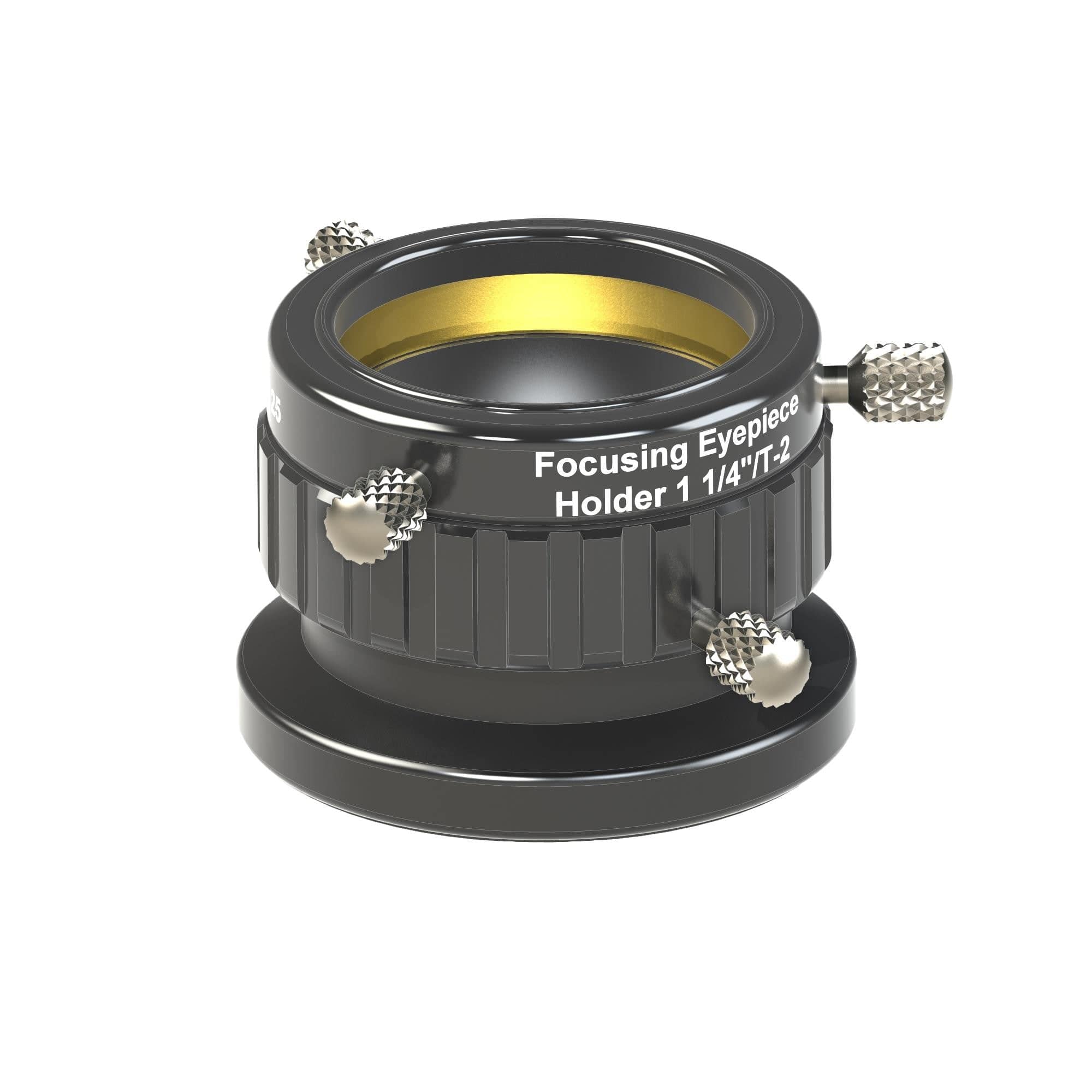 Baader Planetarium Accessory Baader 1¼" / T-2 Focusing Eyepiece Clamp, w/ dual clampscrews and compression ring - 2458125