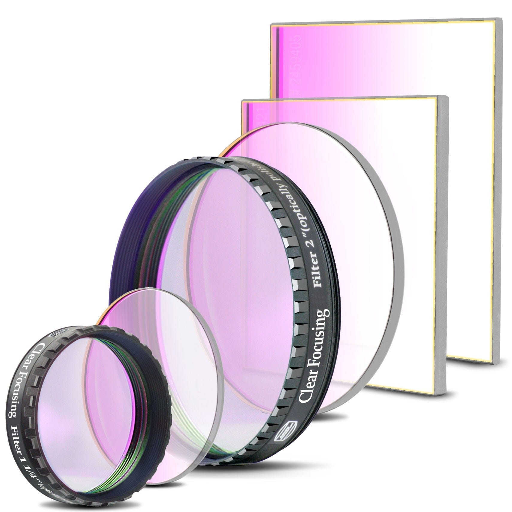 Baader Planetarium Accessory Baader Clearglass Filter 31mm (for focusing/dust protection)