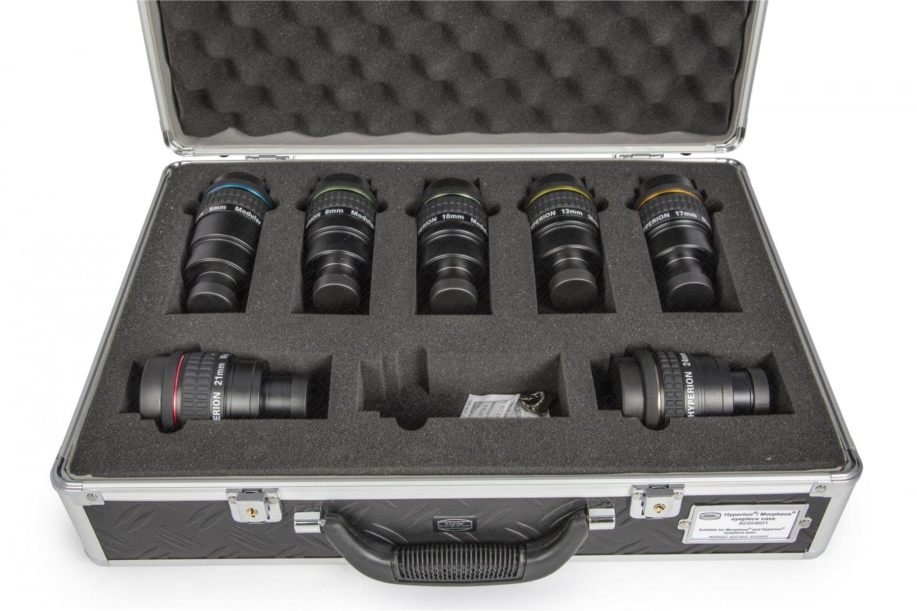 Baader Planetarium Accessory Baader Hyperion Eyepiece Case - Holds All 8 Hyperion Eyepieces (3.5/5/8/10/13/17/21/24) - 2454601