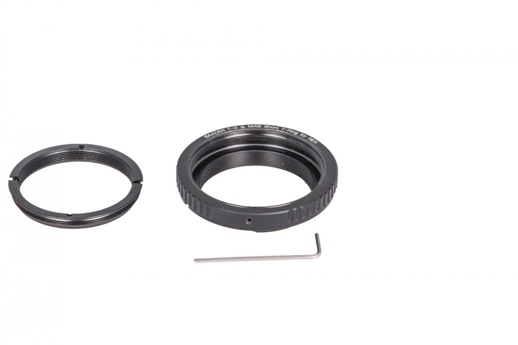 Baader Planetarium Accessory Baader Wide-T-Ring Sony E/NEX Bayonet with D52i/M48 to T-2 and S52 - 2408317