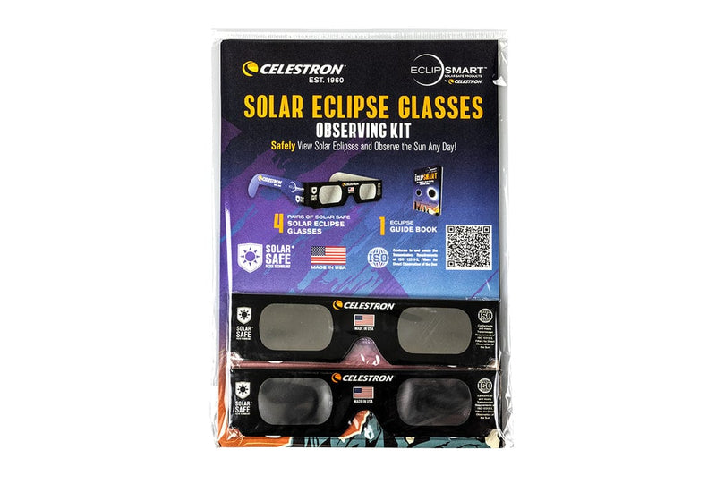 Celestron EclipSmart Solar Eclipse Glasses Observing Kit 44405