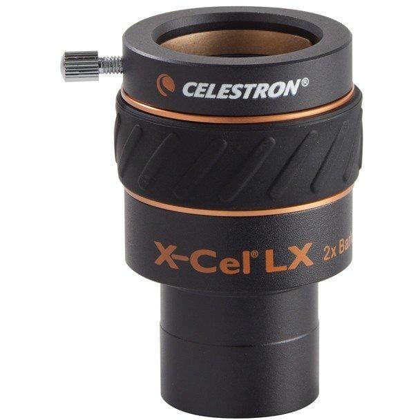 Celestron Barlow Celestron 1.25" X-Cel LX 2X Barlow Lens - 93529