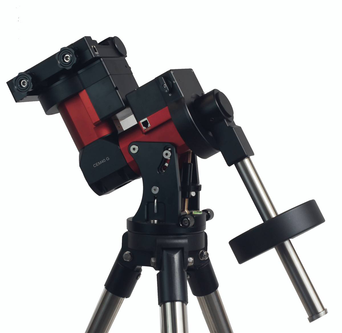 iOptron Mount iOptron CEM40 C401A Mount with iPolar, LiteRoc 7623 Tripod and 8027 Counterweight - C401A3