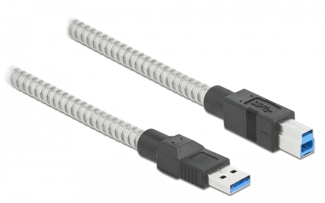 Pegasus Astro Accessory Pegasus USB 3.2 Gen 1 Cable Type-A Male to Type-B Male with Metal Jacket