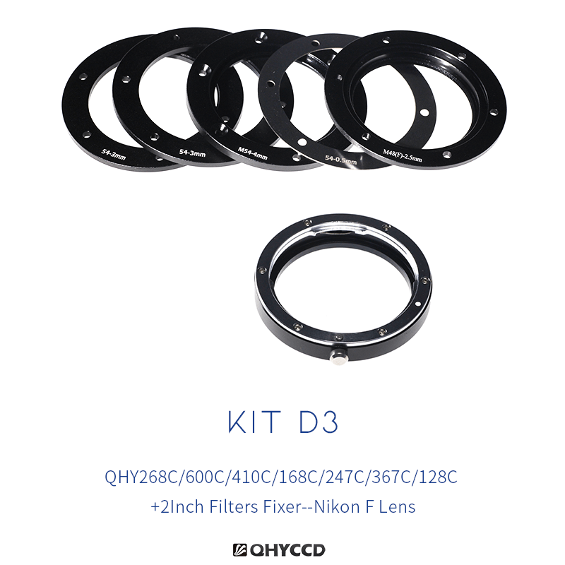 QHYCCD Accessory D3 (OSC APS-C and Full Frame) QHYCCD Adapter Kits 2.0