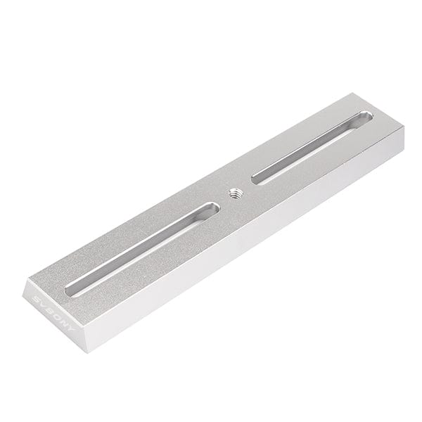 Svbony Accessory Silver Svbony Fully Metal 210mm Dovetail Mounting Plate for Astronomical Telescopes - F9143