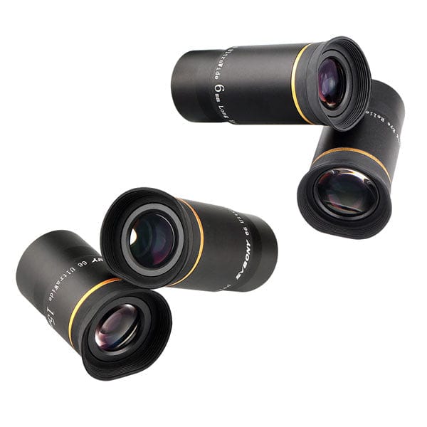 Svbony Eyepiece 6mm/9mm/15mm/20mm Set Svbony 1.25" 66 Degree Astronomy Eyepieces 6mm/9mm/15mm/20mm - F9157