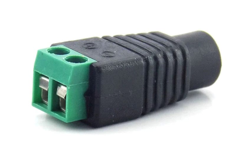 Telescopes Canada Accessory Female 12V DC 2.1mm Connector With Wiring Breakout Connectors