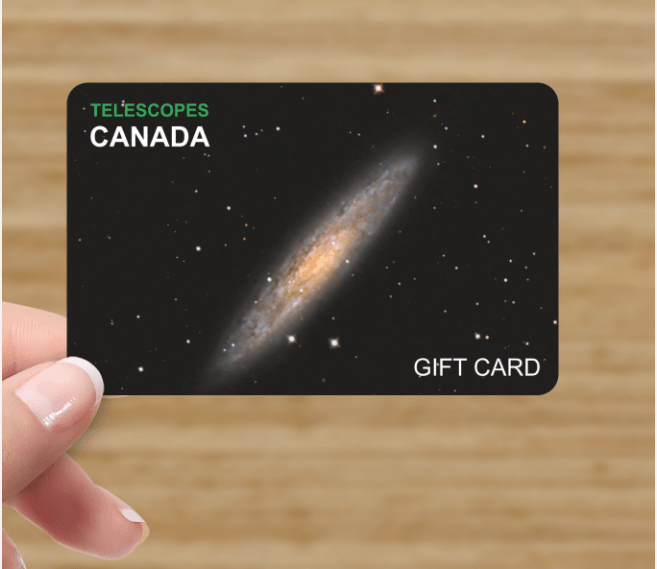 Telescopes Canada Accessory Telescopes Canada Physical Gift Cards