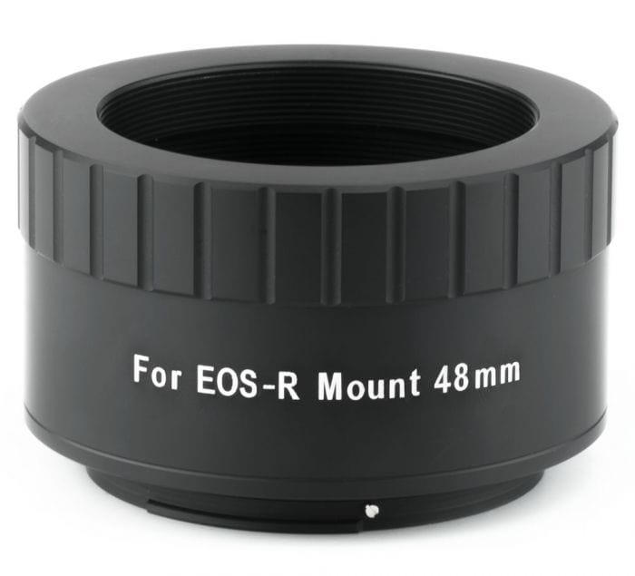 William Optics Accessory 48mm T mount for Canon EOS R Mirrorless Camera - Black William Optics T-Mount/T-Rings For DSLRs