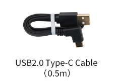 ZWO Accessory 0.5m USB-C ZWO USB2.0 Cables