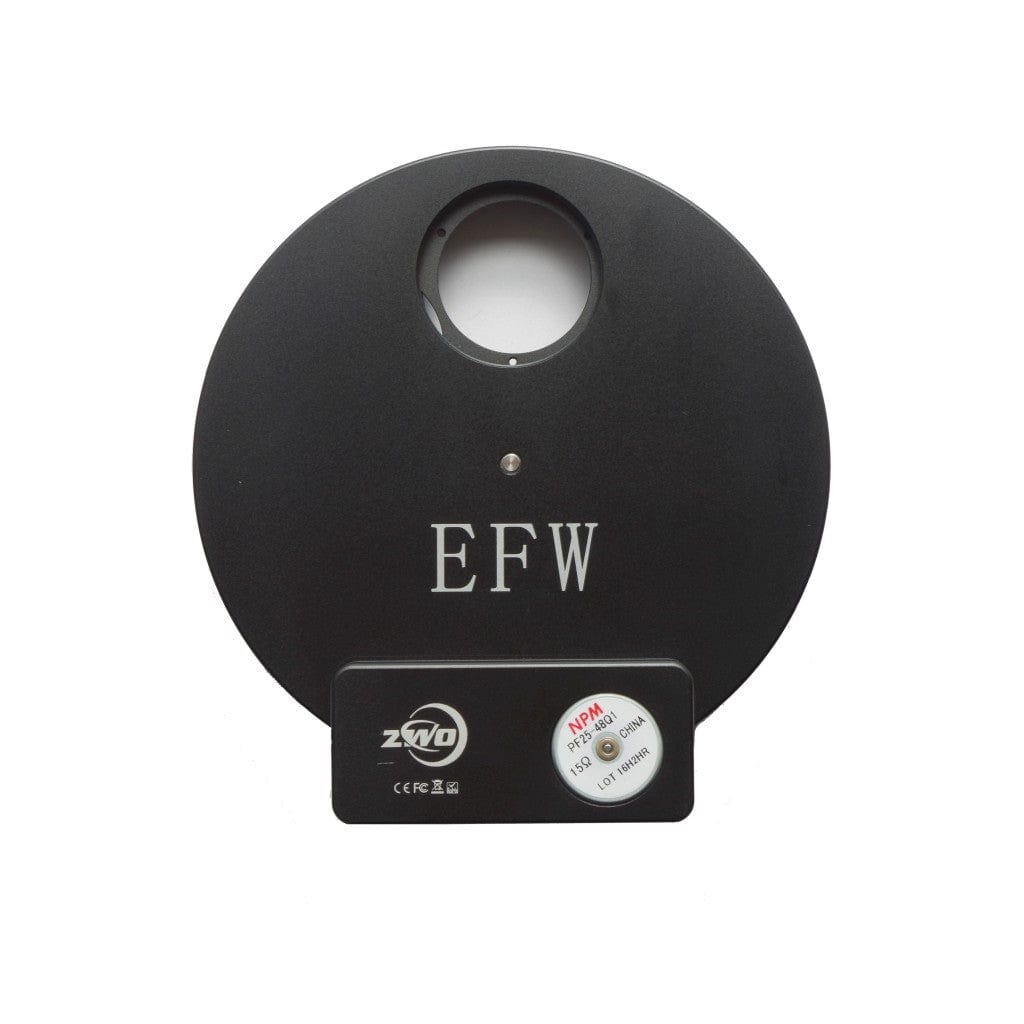 ZWO Filter Wheel ZWO 8 position 1.25"/31mm  Electronic Filter Wheel - ZWO-EFW-8x1.25
